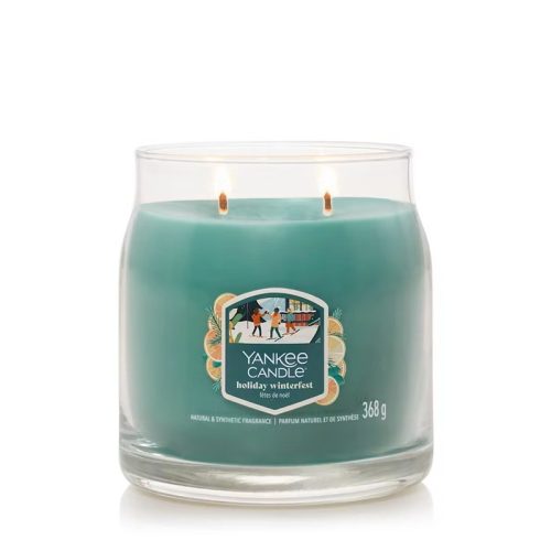 Yankee Candle Signature Holiday Winterfest Candela Giara Media