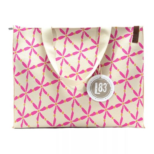 Borsa Lara Fiori Rosa