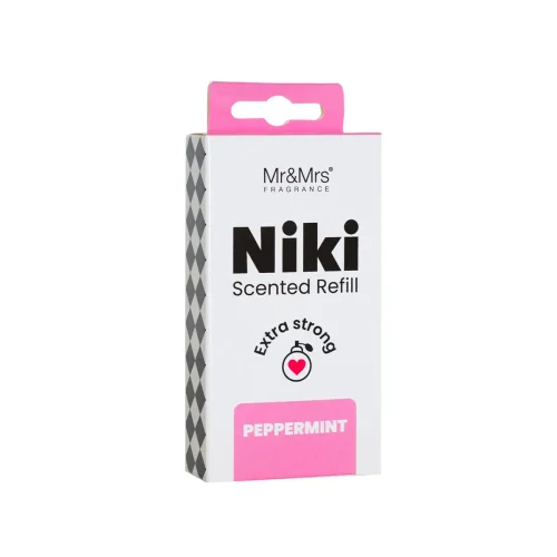 Mr&Mrs Fragrance Refill Niki Peppermint Profumatore per auto