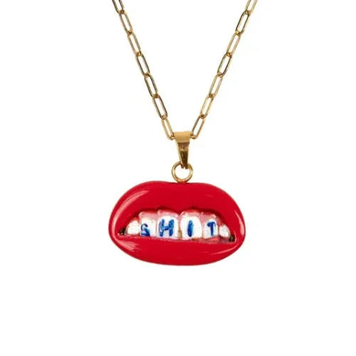 Seletti Toiletpaper Collana con pendente Shit