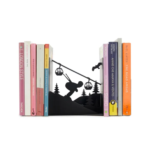 Balvi fermalibri Ski Run nero