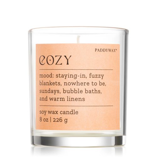 Paddywax Candela Mood Candle Cozy - Cashmere e Iris