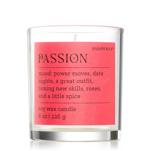Paddywax Candela Mood Candle Passion - Zafferano e Rosa