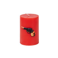 Seletti Toiletpaper Candela grande Revolver